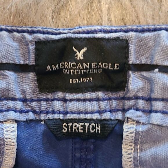 American eagle womens blue shortie size 2‎ - Picture 2 of 5